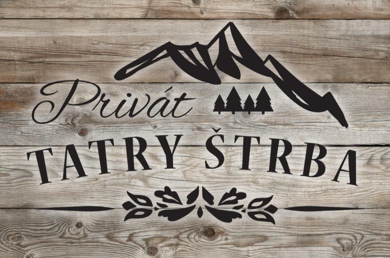 Privat Tatry Strba Lejlighed Eksteriør billede